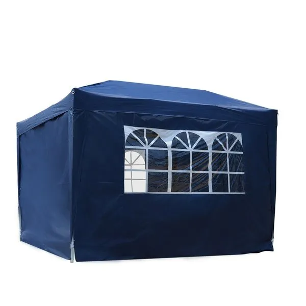 3 X 3m Pop-Up Gazebo Marquee - Blue