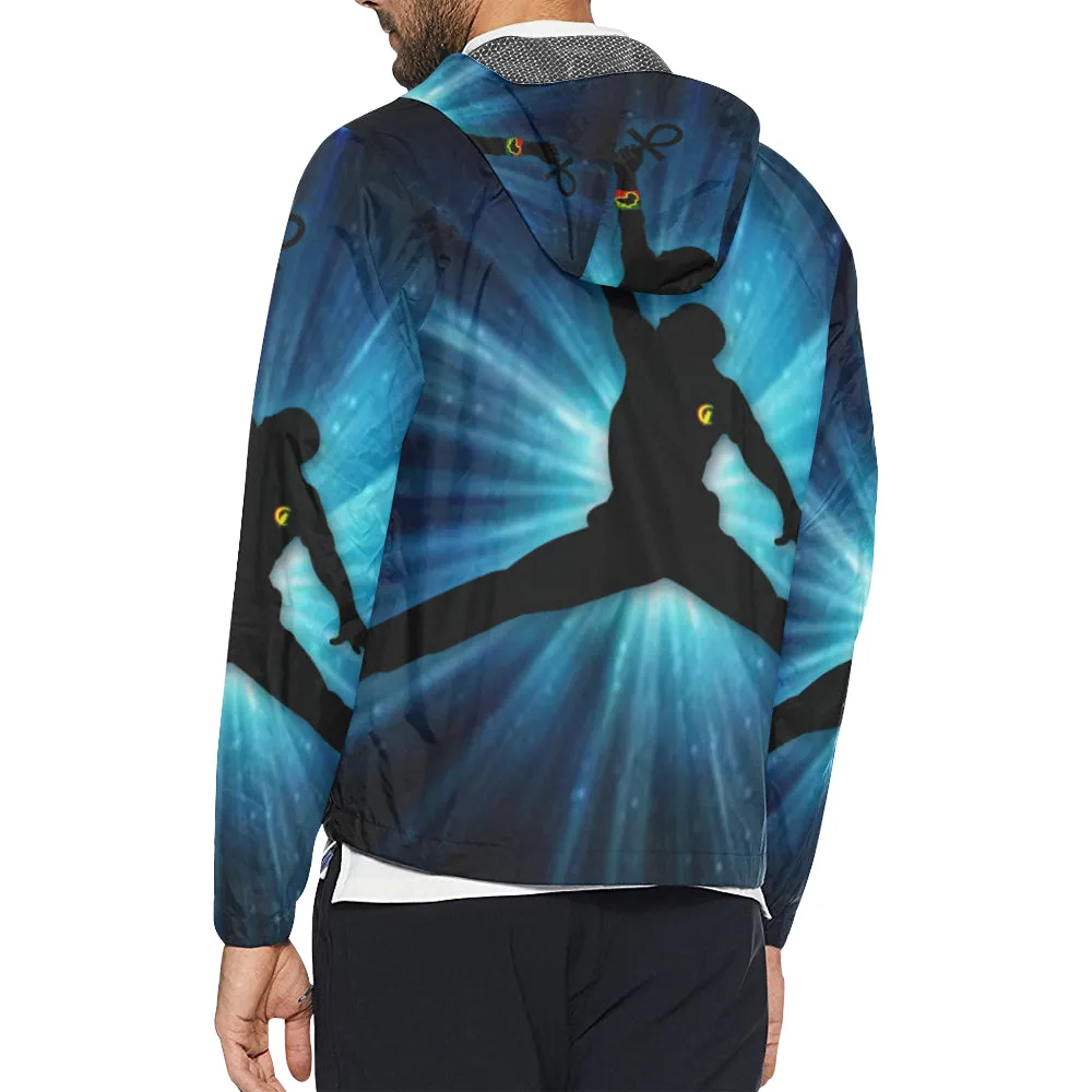 AIR ANKH All Over Print Windbreaker for Unisex