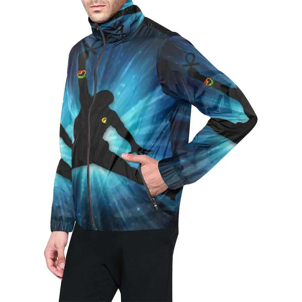 AIR ANKH All Over Print Windbreaker for Unisex