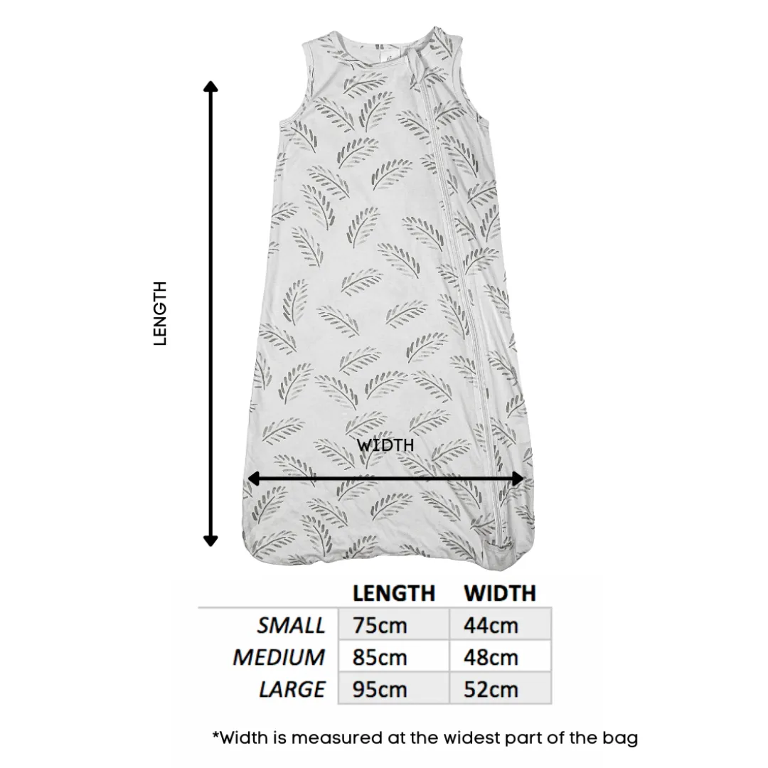 Bamboo Summer Sleeping Bag 0.4 TOG (Chasing Waves)