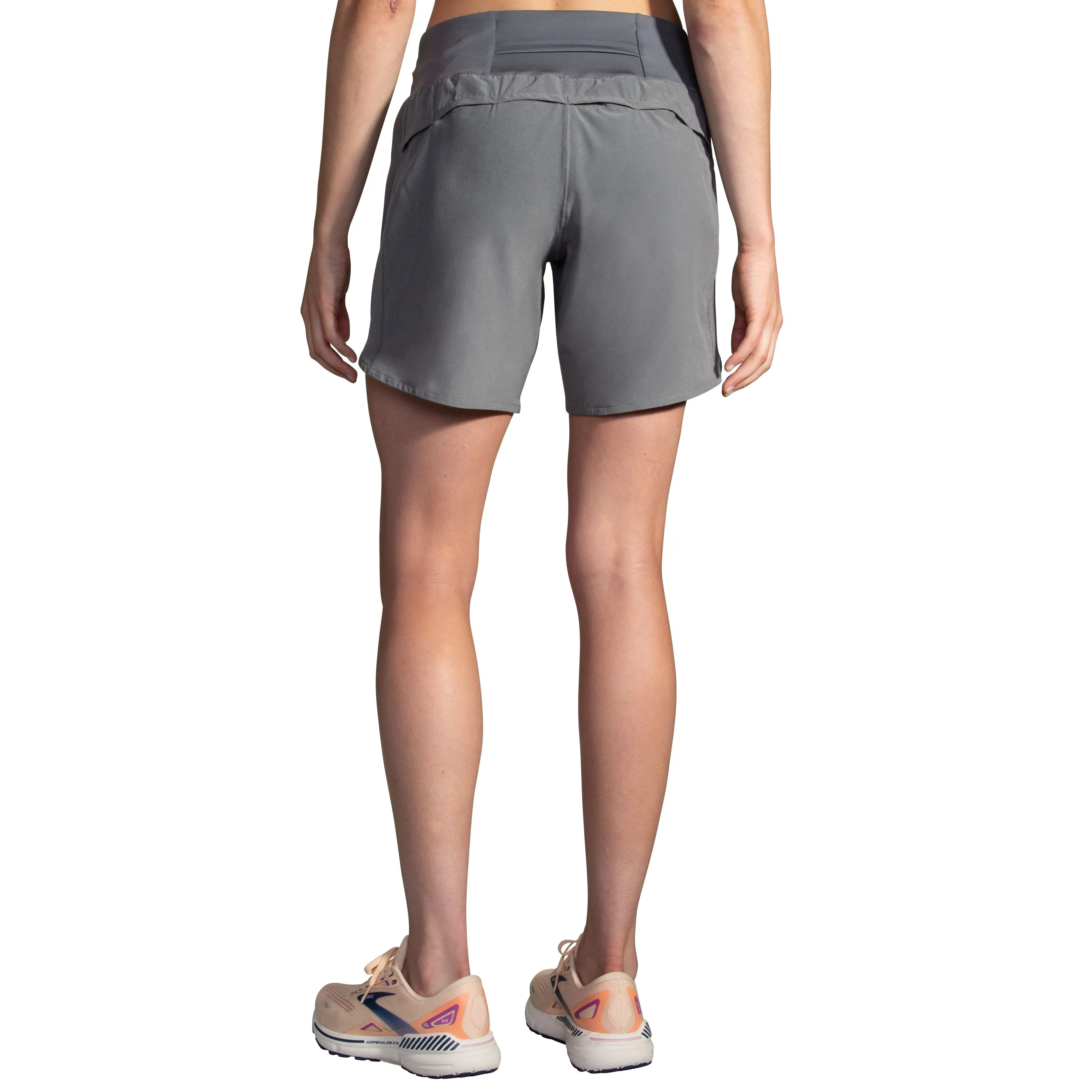 Brooks | Chaser 7" Shorts | Women's | Heather Charcoal