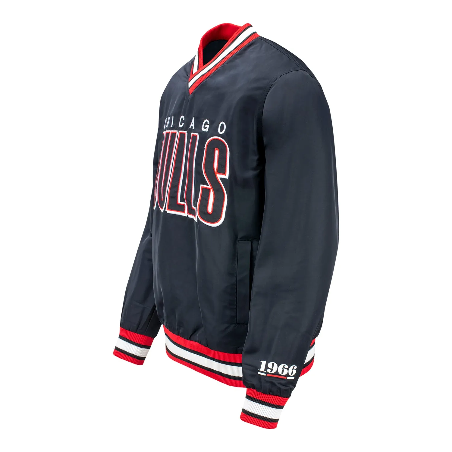 Chicago Bulls 1966 Wild Collective Pullover Windbreaker