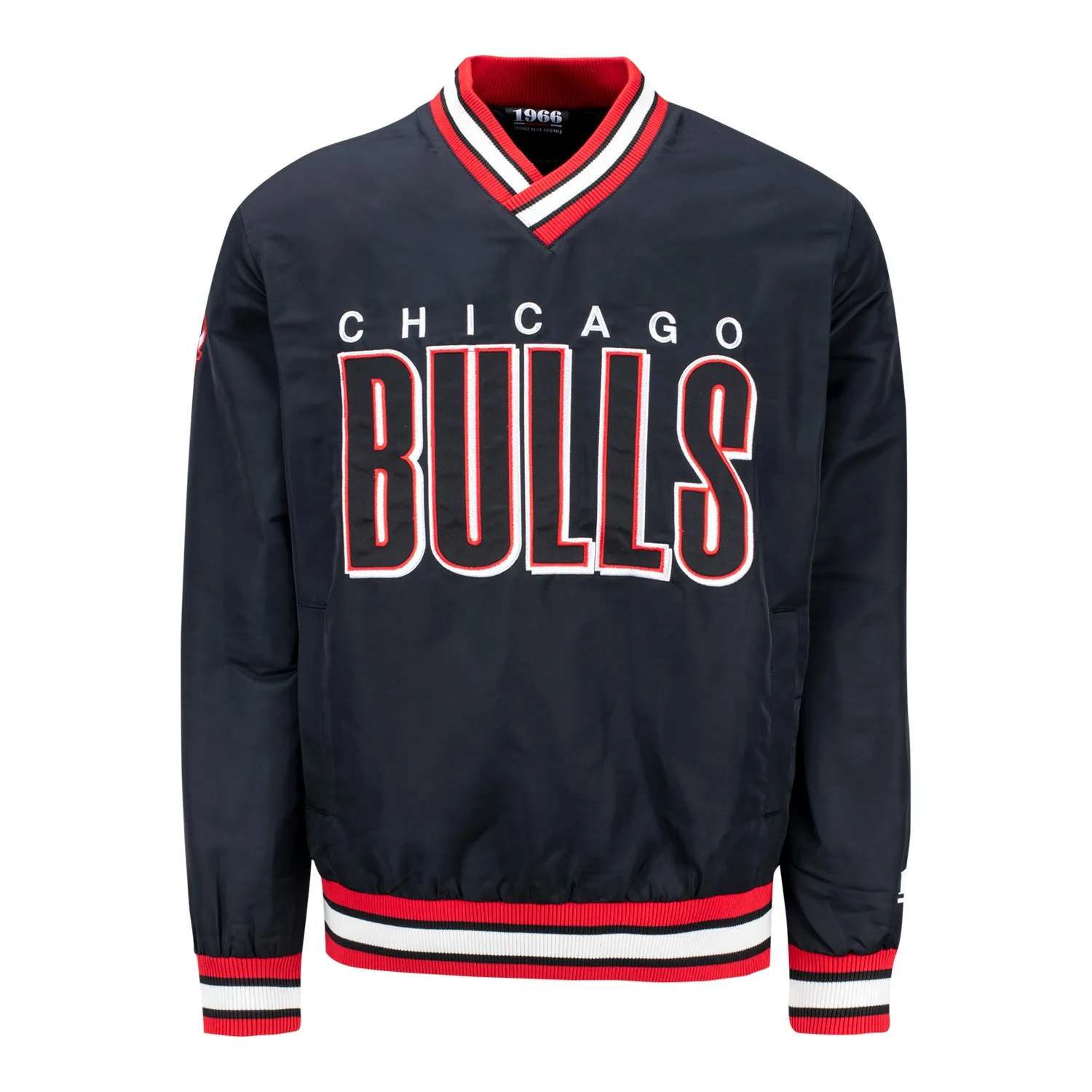 Chicago Bulls 1966 Wild Collective Pullover Windbreaker