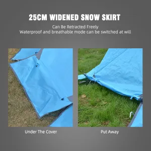 essential Tent,Winter Tent 2 Person Pole Person Pole Tent Pole Tent Snowfield Tent Snowfield Tent'' Tent Snow Winter Waterproof Tent Winter