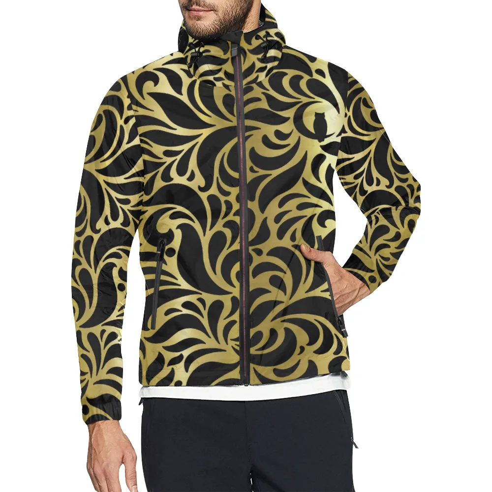 Gorgeous Leaf Unisex All Over Print Windbreaker