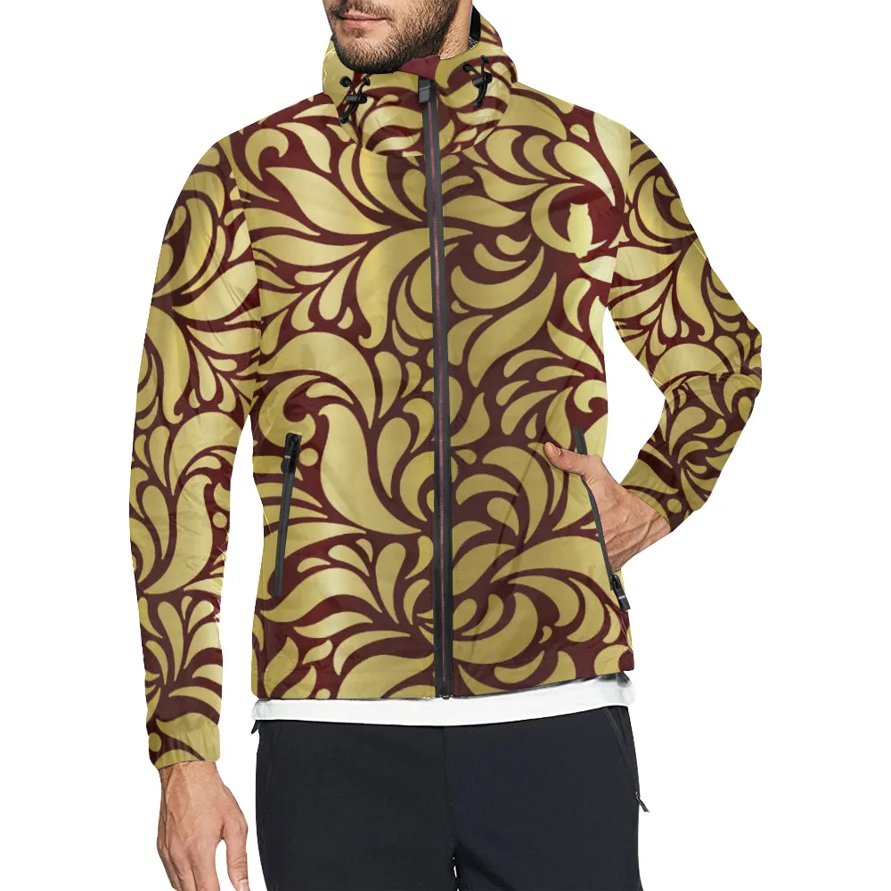 Gorgeous Leaf Unisex All Over Print Windbreaker