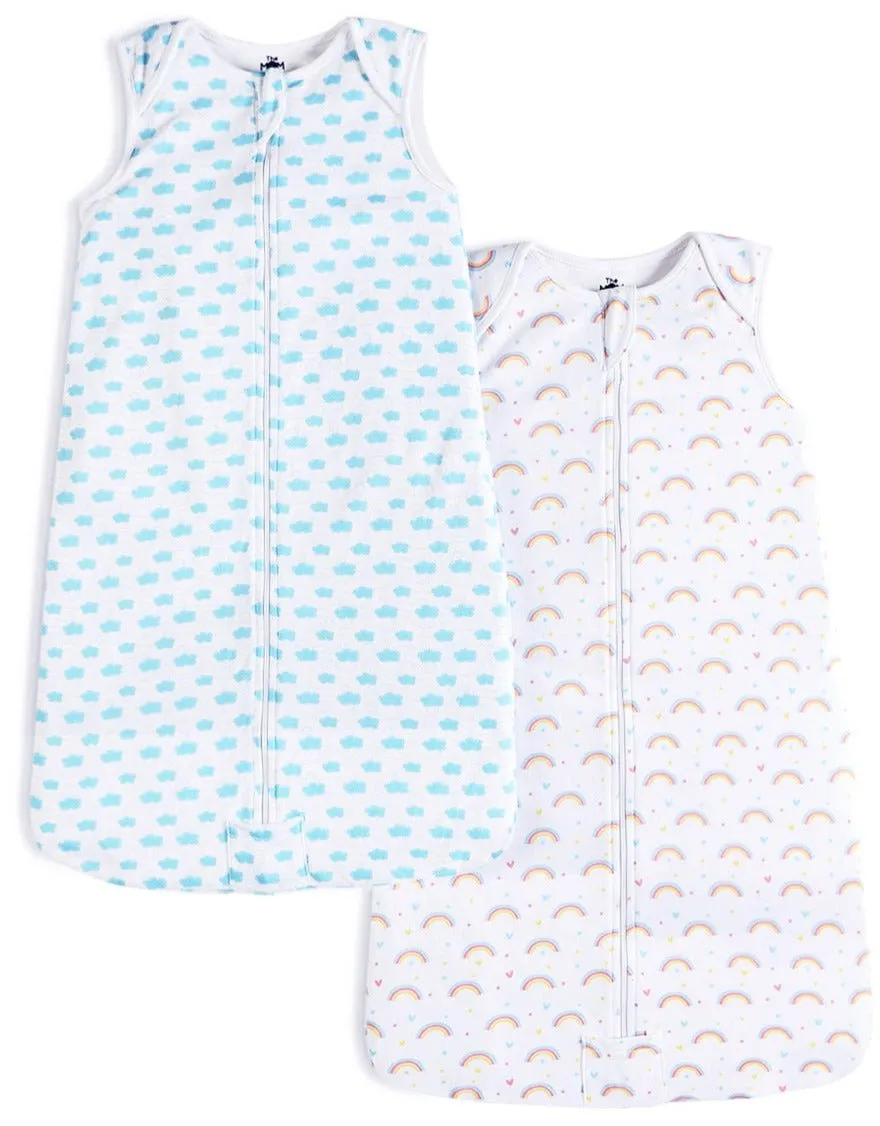 Infant Sleeping Bag Combo Of 2: Happy Cloud-Magic Bow