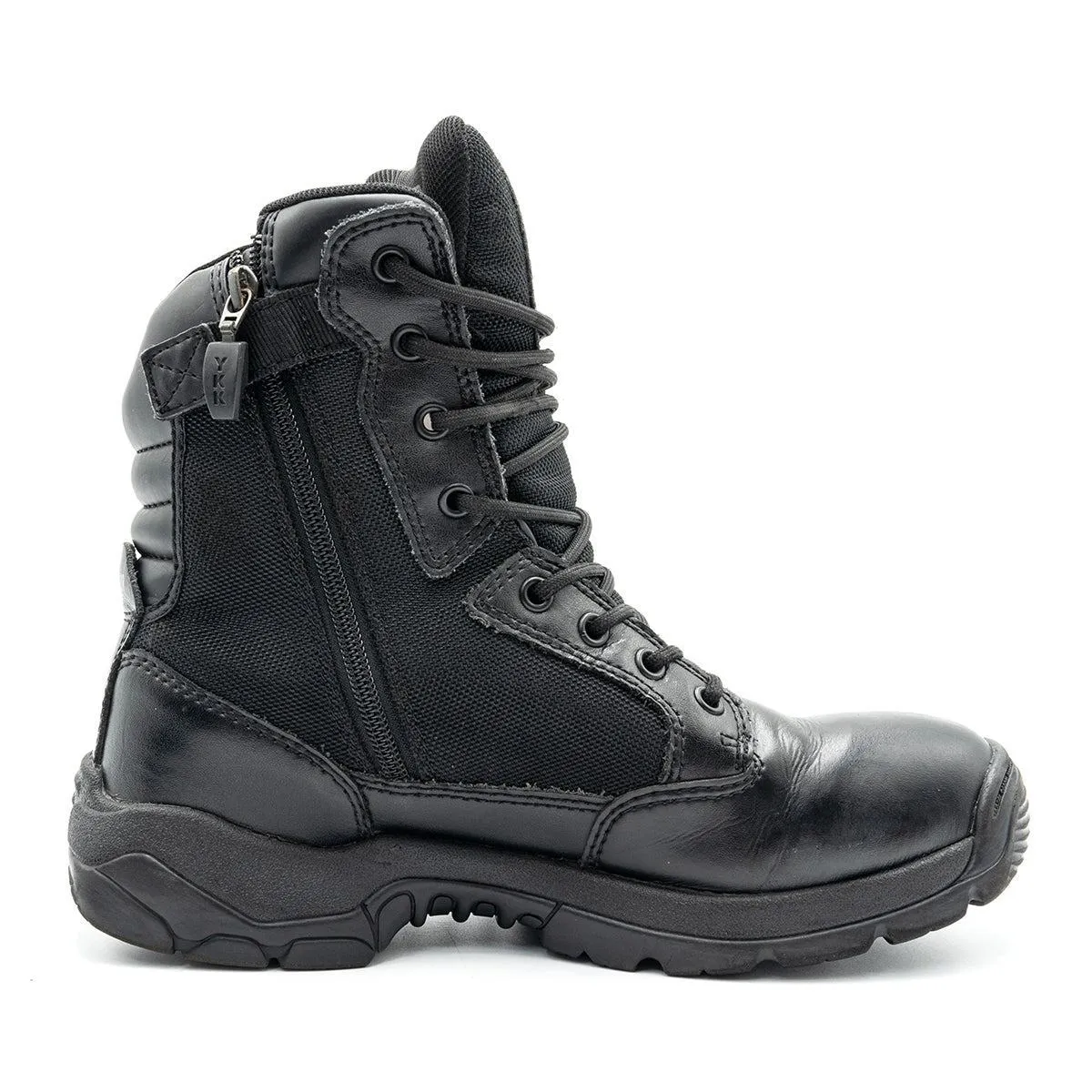 Interceptor Pilot Hiking Boots Leather Black Colour For Men