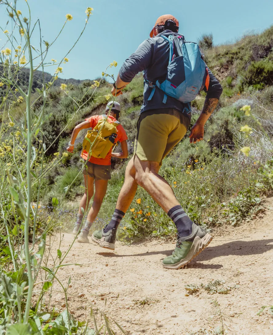 Men's Zionic Speed Hiking Shoe  |  Coronet Blue/Poppy Red