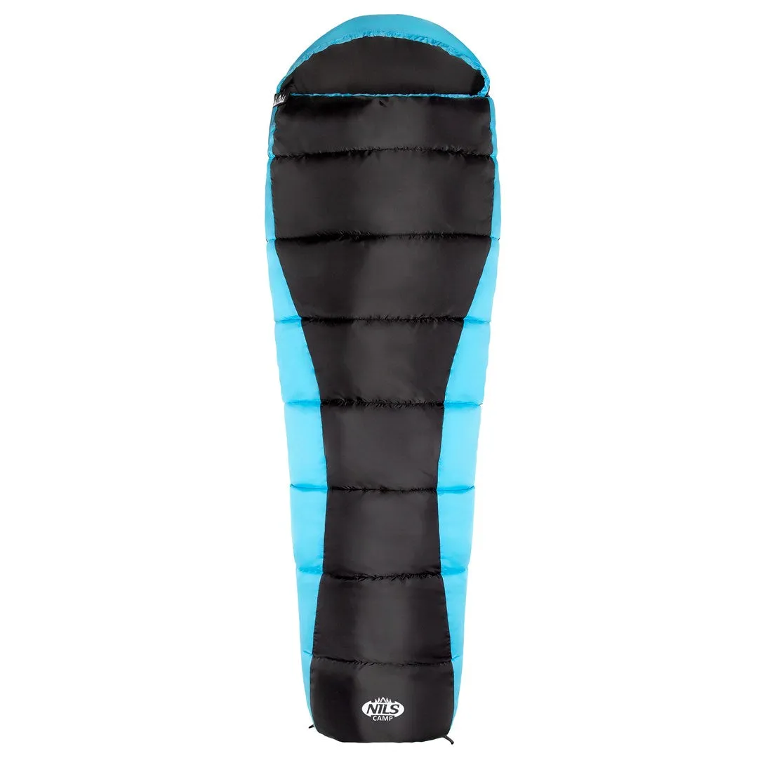 Nils Camp Nc2012 Sleeping Bag Black And Blue