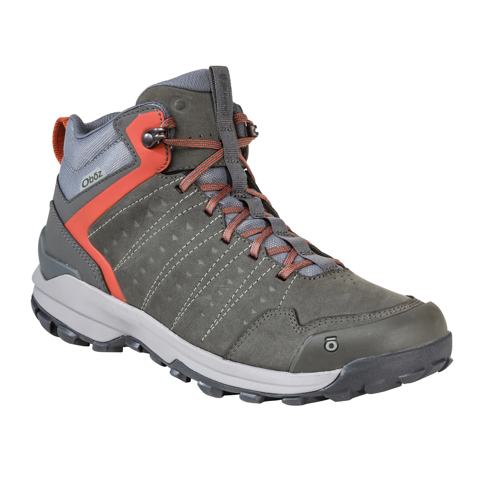 Oboz Sypes Mid Leather B-DRY Hiking Boot (Men) - Gunmetal