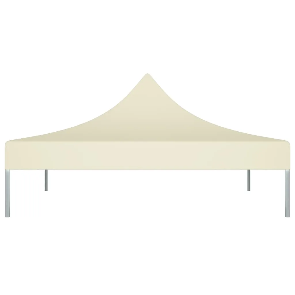 Party Tent Roof 2x2 m Cream 270 g/m²