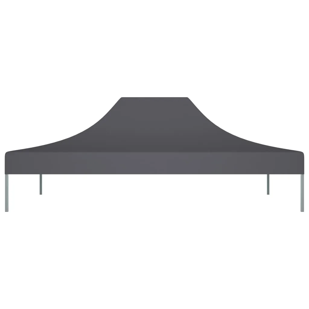 Party Tent Roof 4.5x3 m Anthracite 270 g/m²