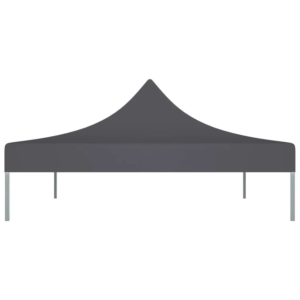 Party Tent Roof 4.5x3 m Anthracite 270 g/m²