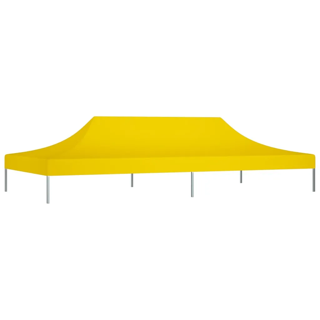 Party Tent Roof 6x3 m Yellow 270 g/m²