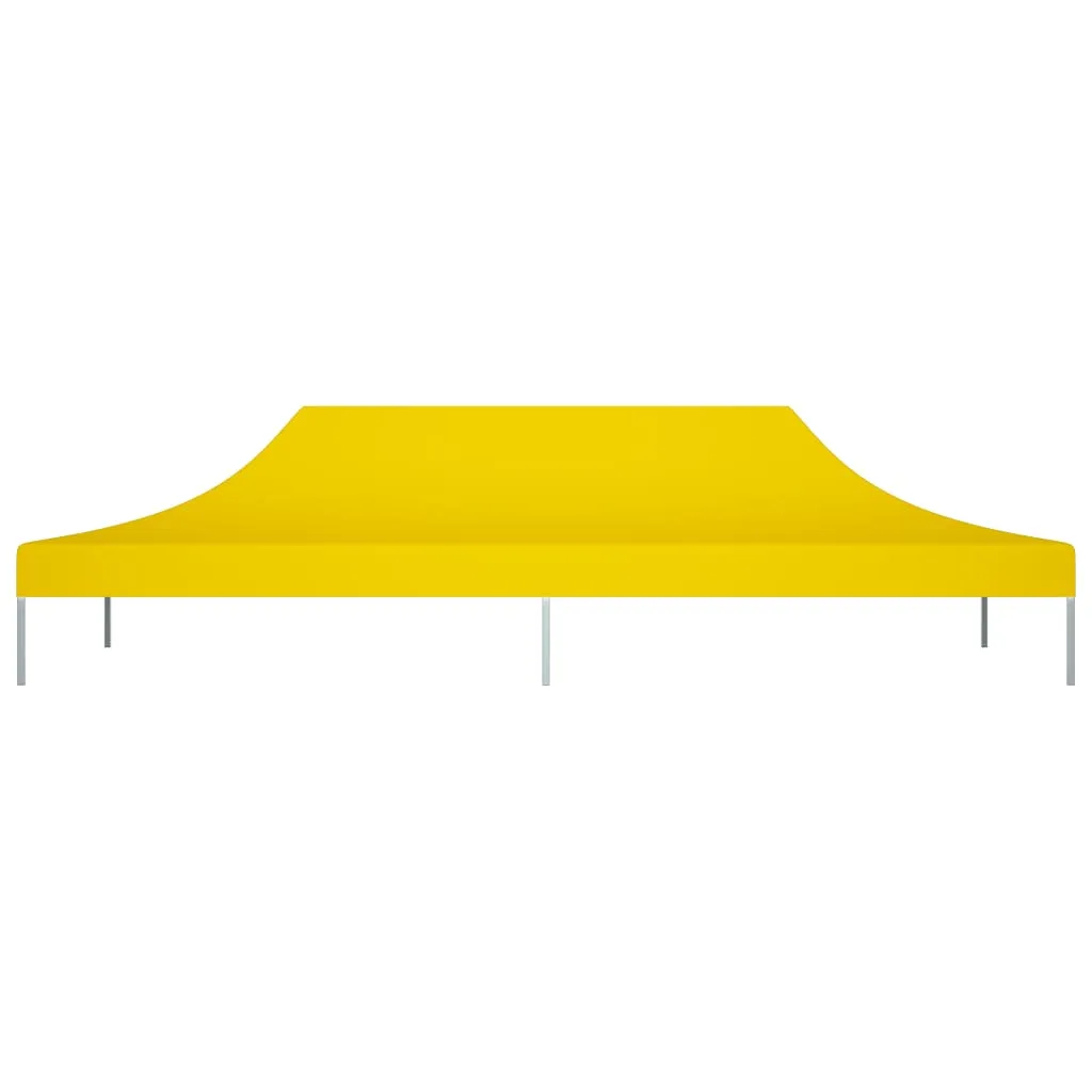 Party Tent Roof 6x3 m Yellow 270 g/m²