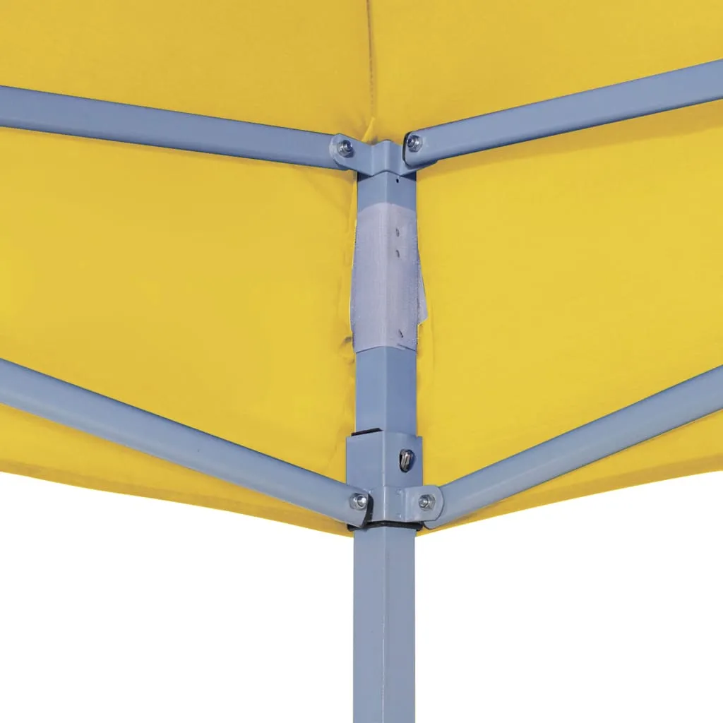 Party Tent Roof 6x3 m Yellow 270 g/m²