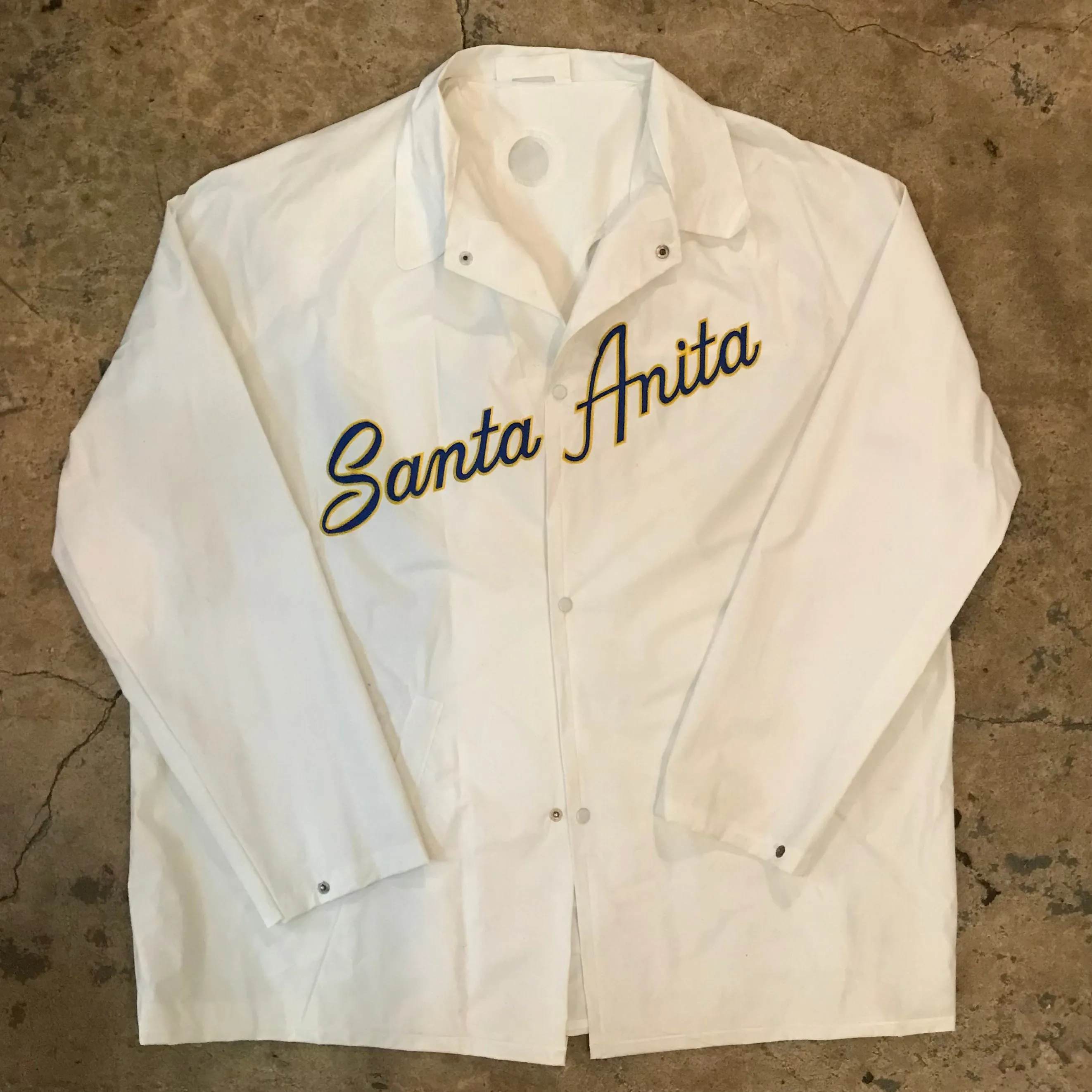 "City of Aloha" x Santa Anita Waterproof Parking Attendant Jacket