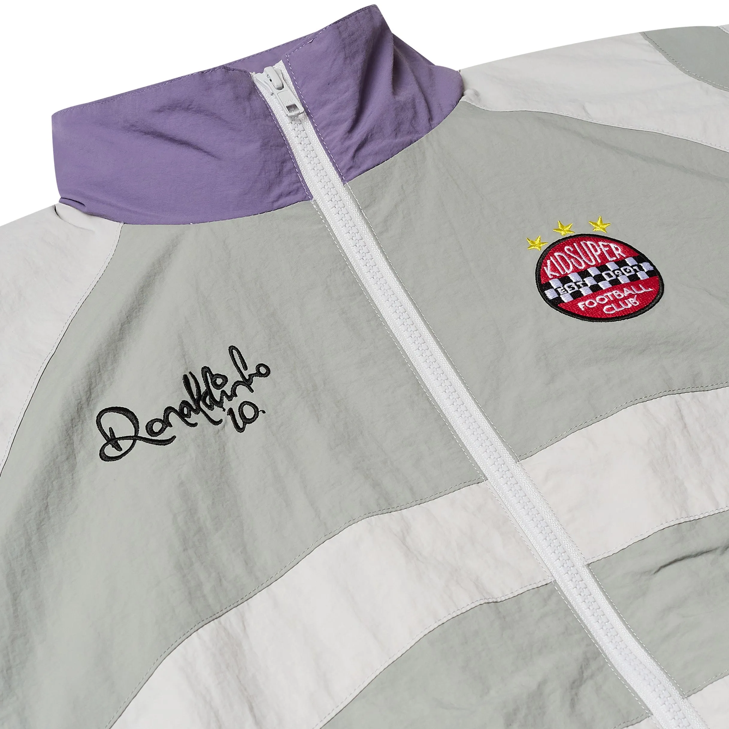 Ronaldinho x KidSuper Windbreaker [Gray]