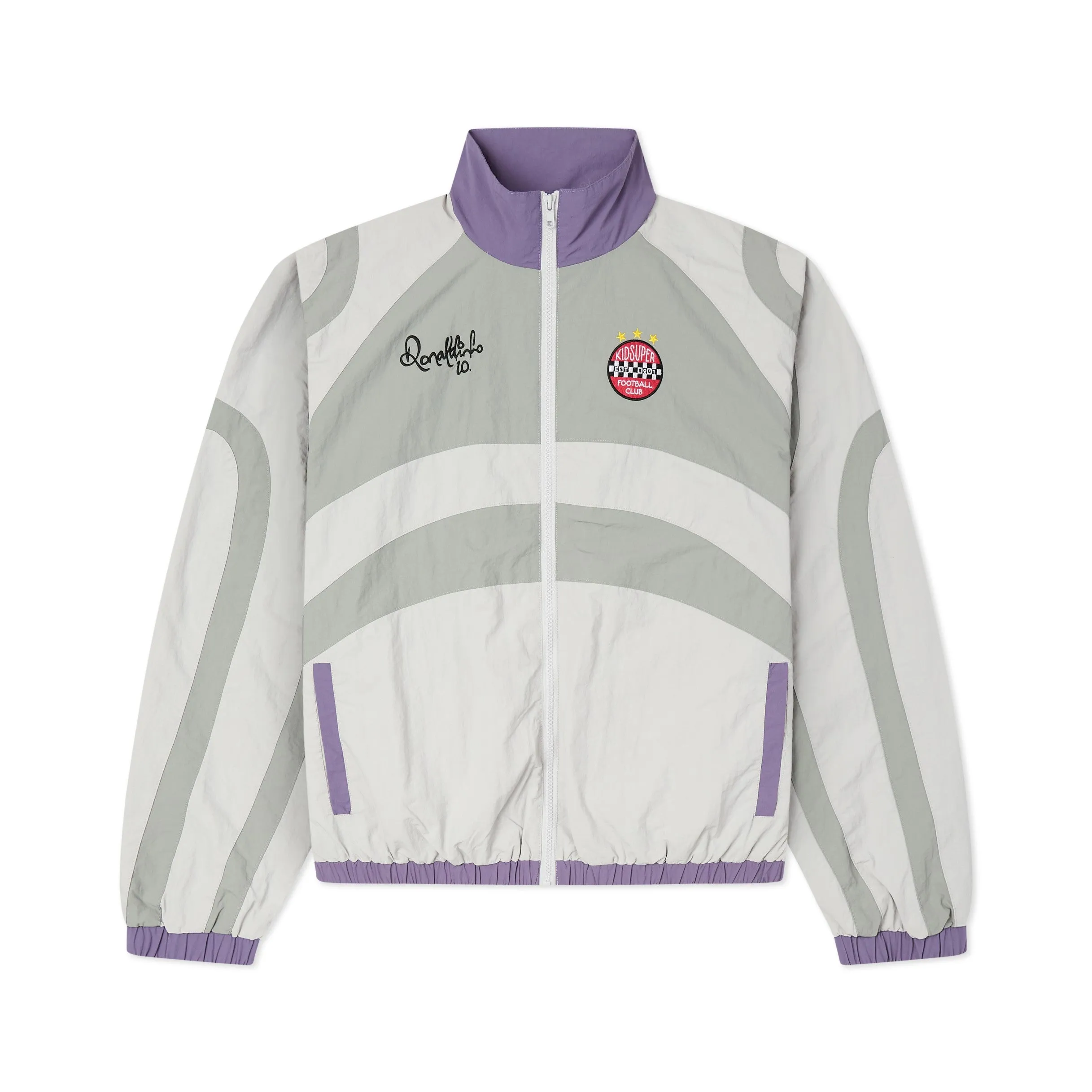 Ronaldinho x KidSuper Windbreaker [Gray]