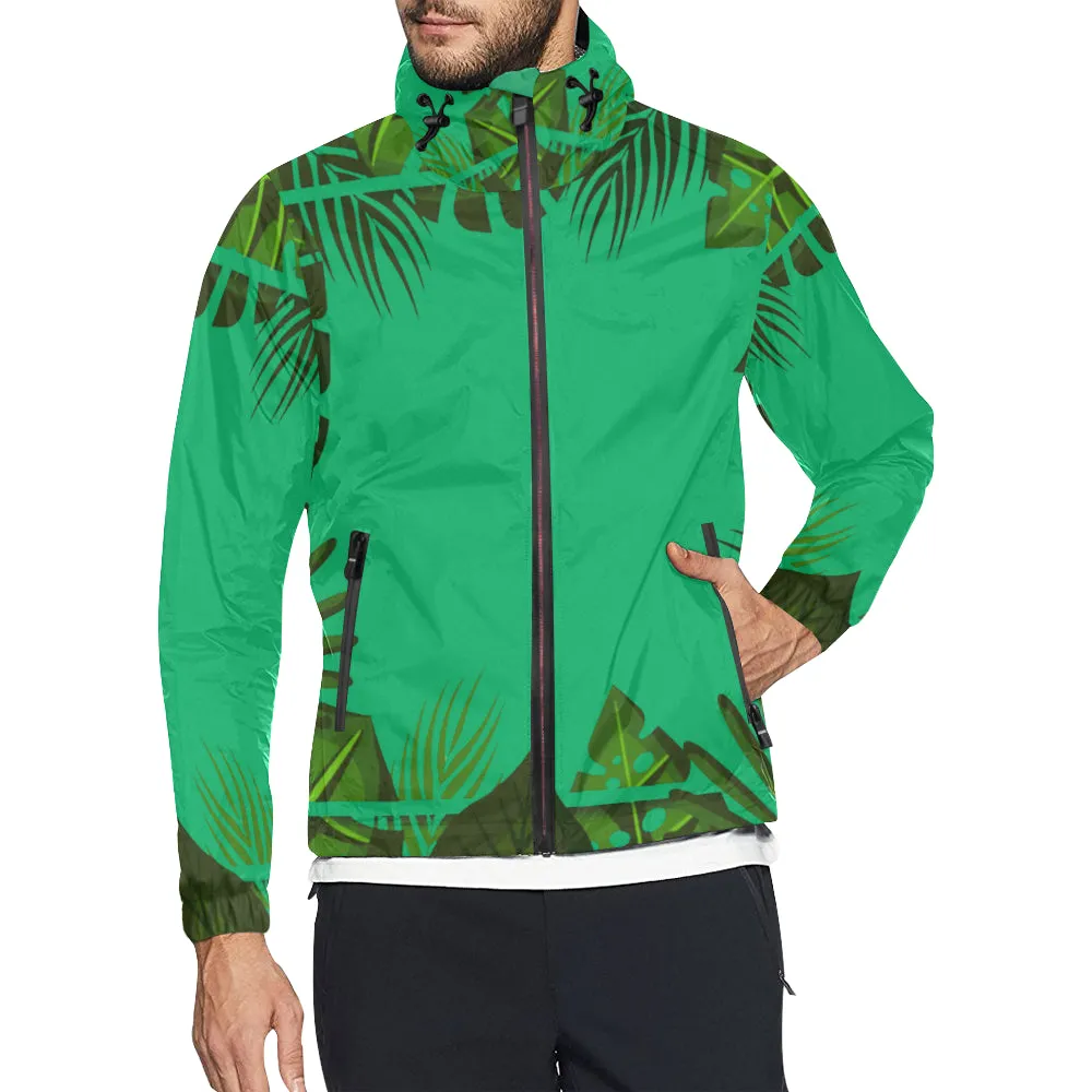 TROPICAL KWEEN OF FOREST Unisex All Over Print Windbreaker