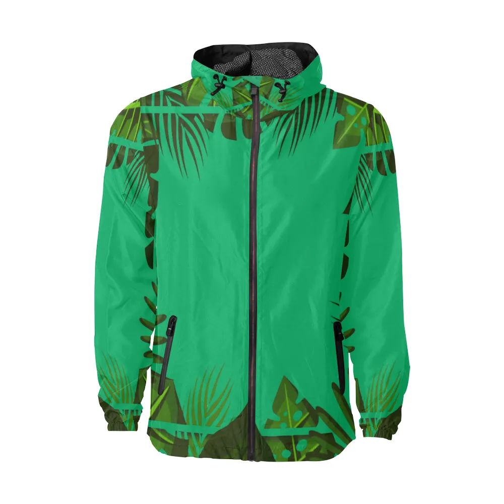 TROPICAL KWEEN OF FOREST Unisex All Over Print Windbreaker