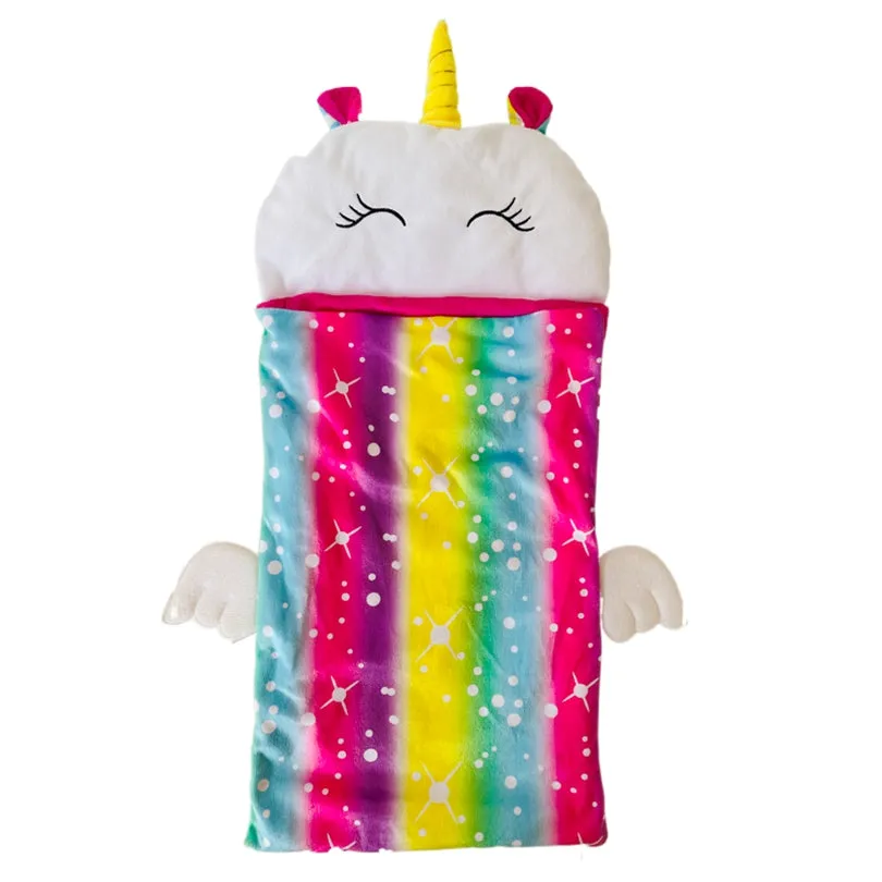 Unicorn Sleeping Bag for 18 Inch Dolls and Newborns