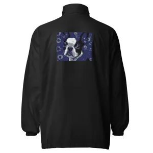 Unisex windbreaker / Boston Terrier Jacket / Boston Terrier Gift Dog lovers