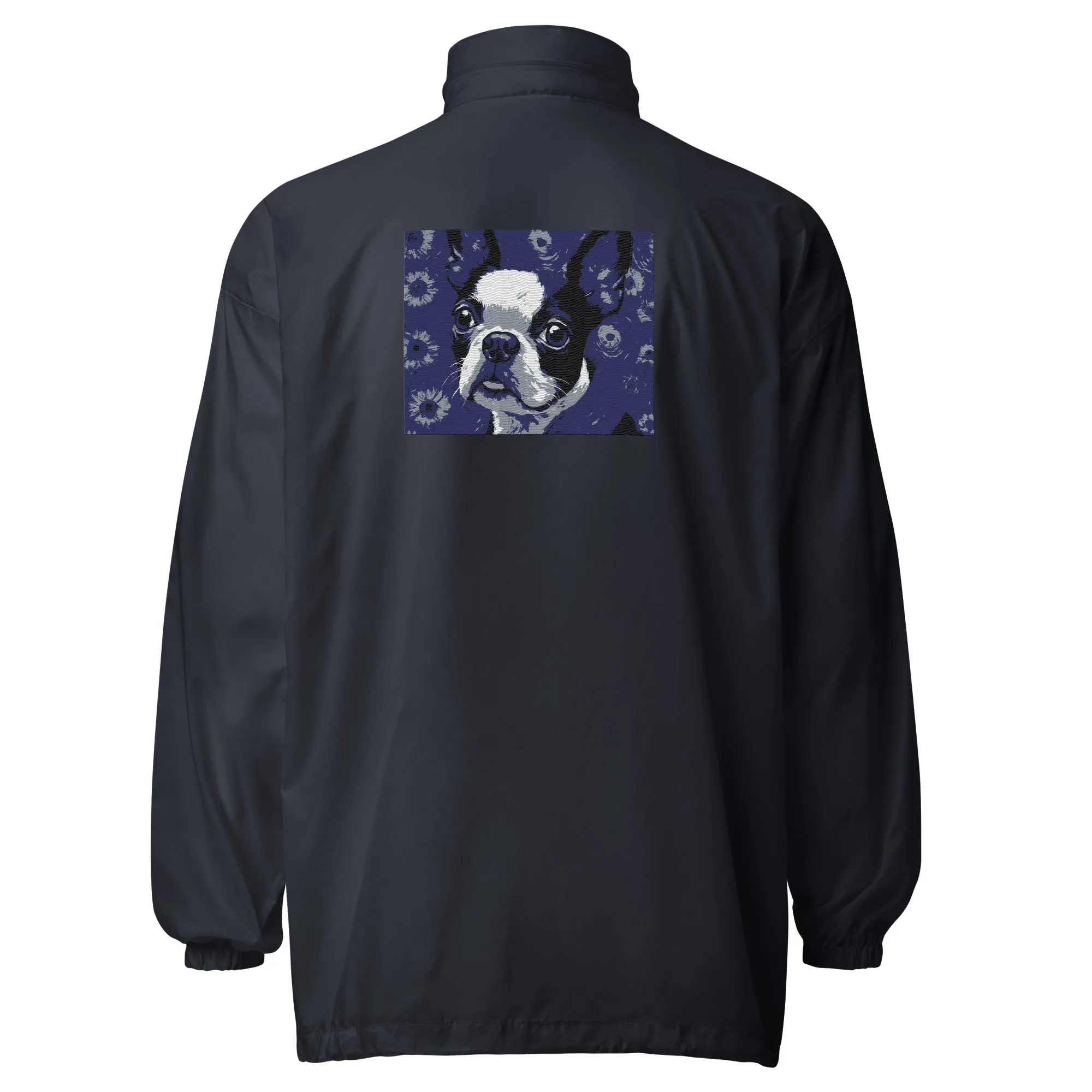 Unisex windbreaker / Boston Terrier Jacket / Boston Terrier Gift Dog lovers