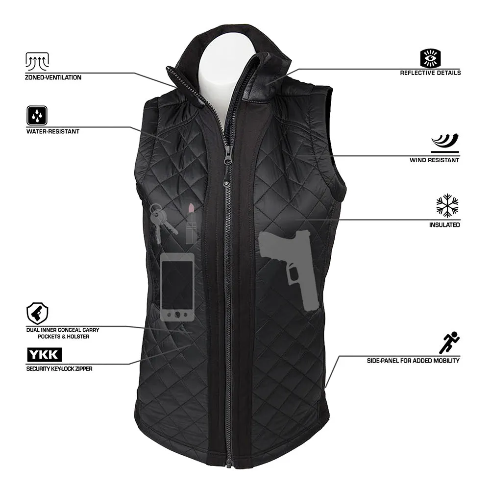 Women's Concealed Carry Crossroads Fitted Vest