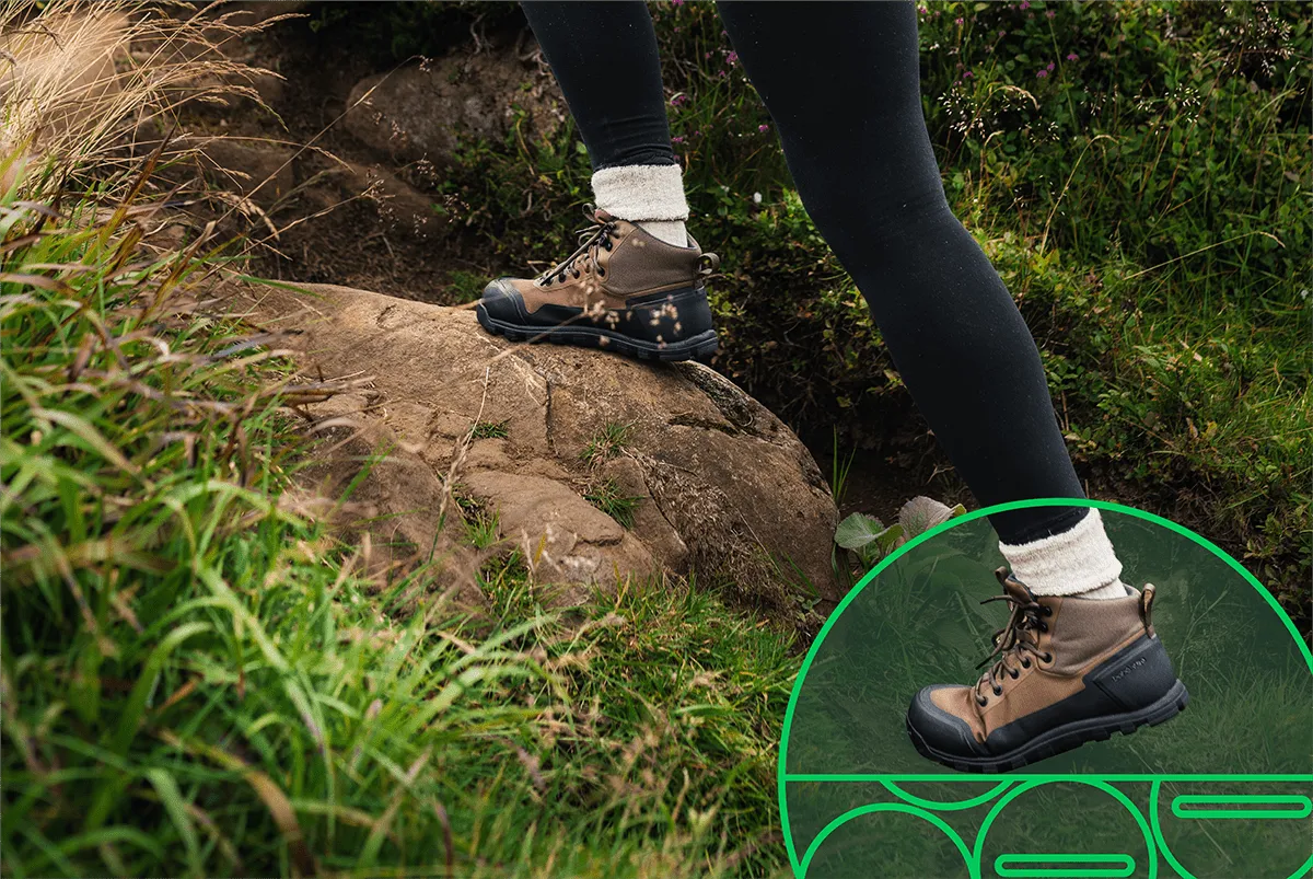 Women's Rediscover Grounding Barefoot Hiking Boot | Eclipse