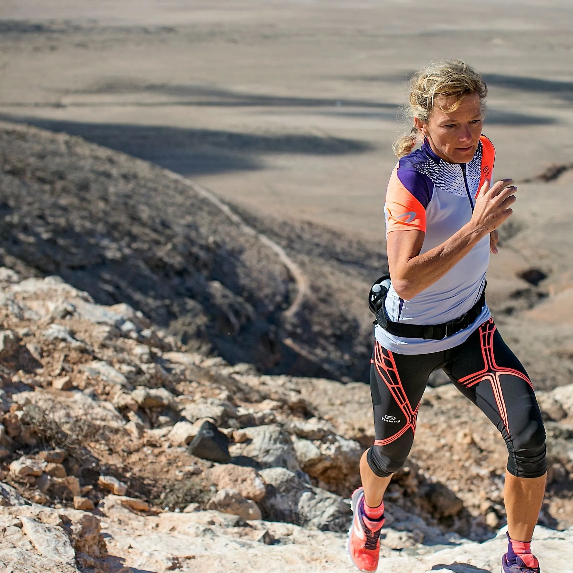 Women's Running Short-Sleeved T-shirt Perf Trail