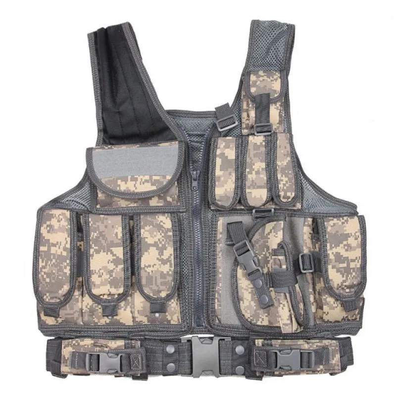 Zip Up Tactical Vest